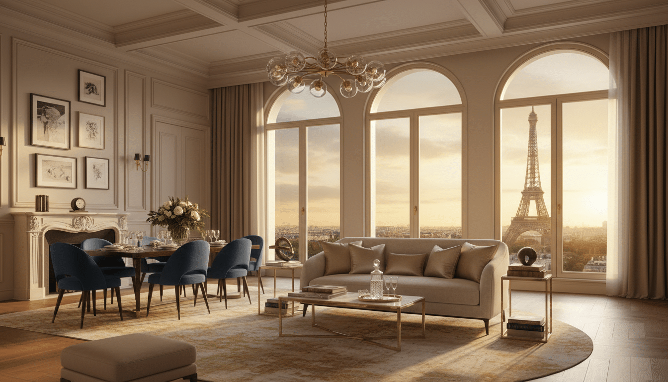 Ce penthouse parisien avec vue sur la Tour Eiffel cache un terrible secret : trois tragédies ont marqué ces lieux