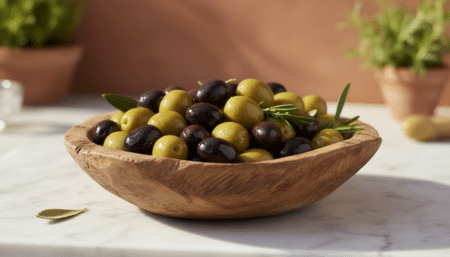 Ce que vous prenez pour des olives noires naturelles a en réalité été coloré artificiellement