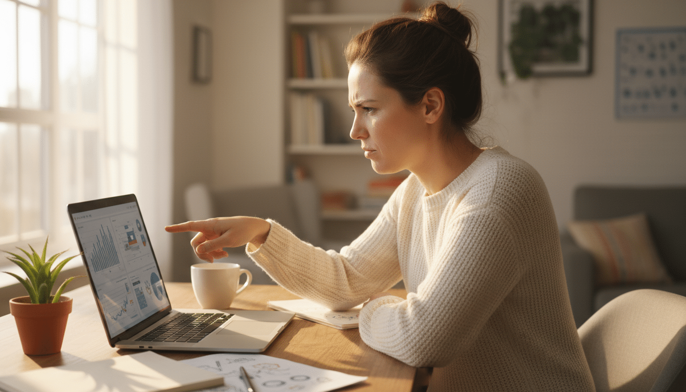 Femme notant les dates de prévente sur son agenda