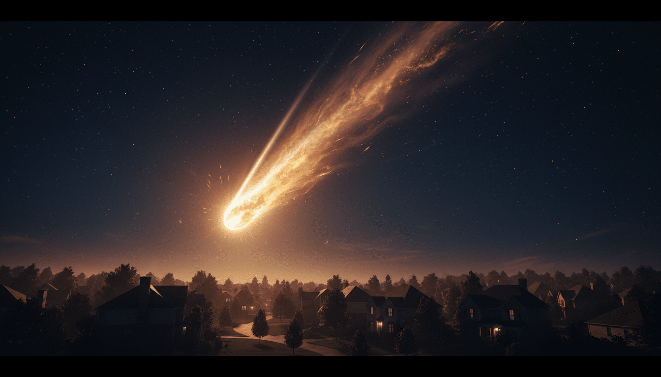 Ces maisons ont tremblé sans raison apparente : ce qui traversait le ciel américain a tout expliqué