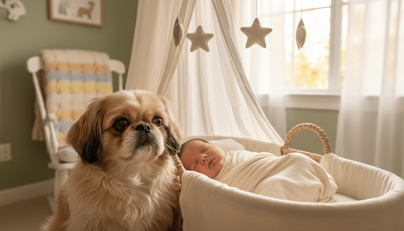 Cette chienne utilisée pour la reproduction trouve enfin la paix grâce à ce petit être