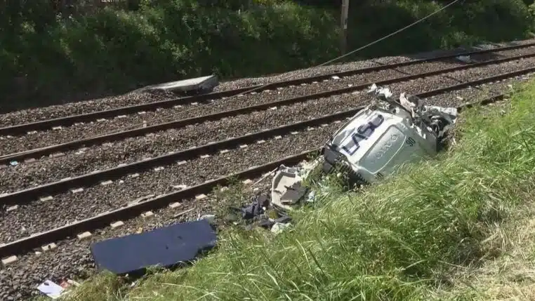 chauffeur pods lourd mort collision