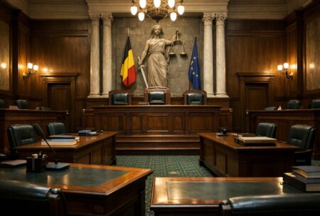 Cour de justice vide avant une décision sur une erreur du fisc