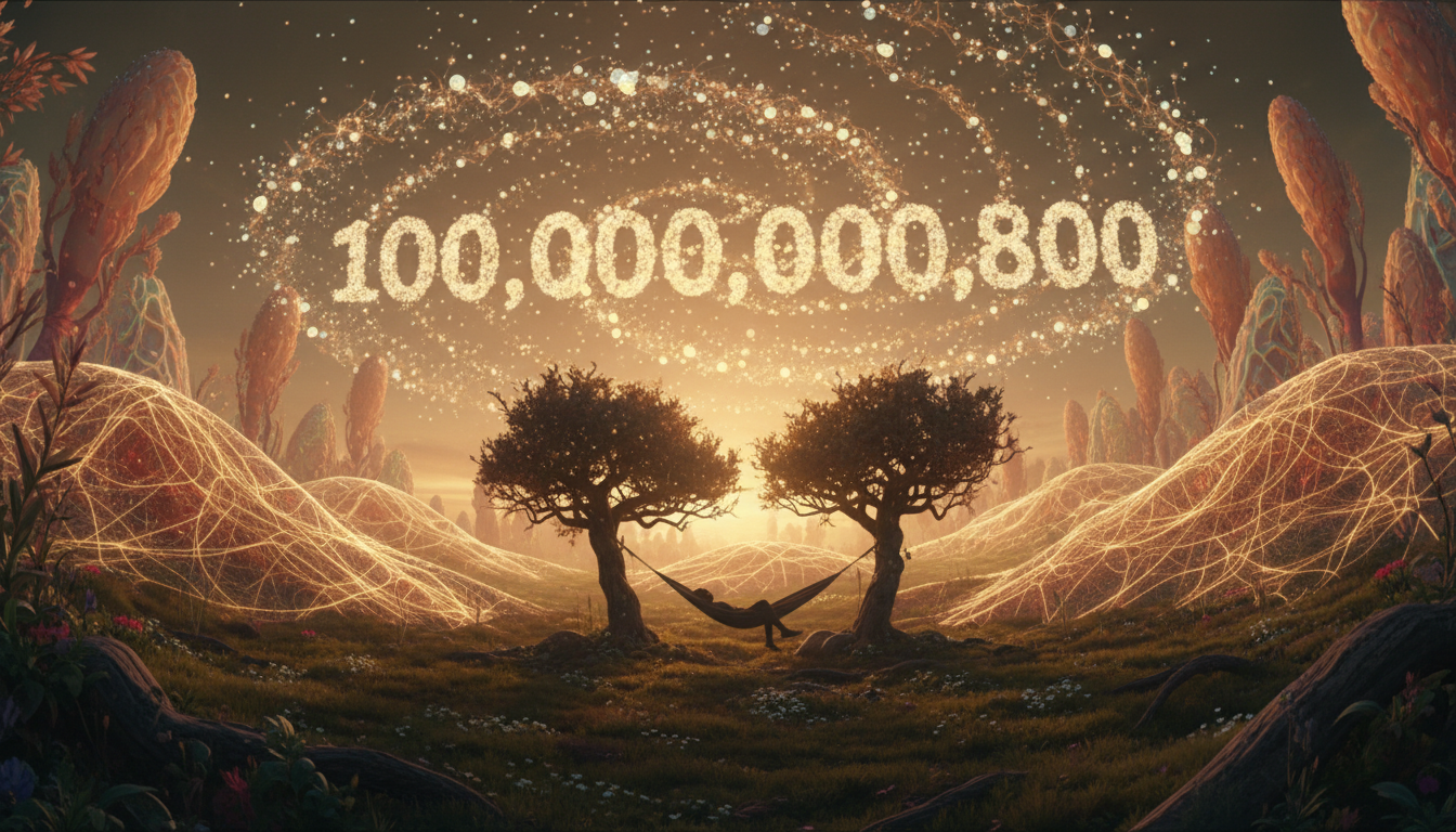 Editorial press photograph illustrating: 100 milliards : le chiffre dingue que ton cerveau fait chaq