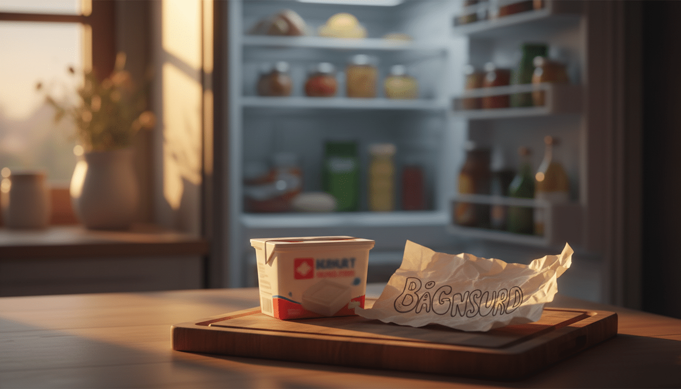 Editorial press photograph illustrating: Cette marque que tout le monde a dans son frigo a failli s'