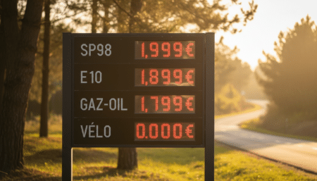 Face à la hausse du carburant, cette station-service recommande autre chose… et le prix affiché vaut tout l'or du monde