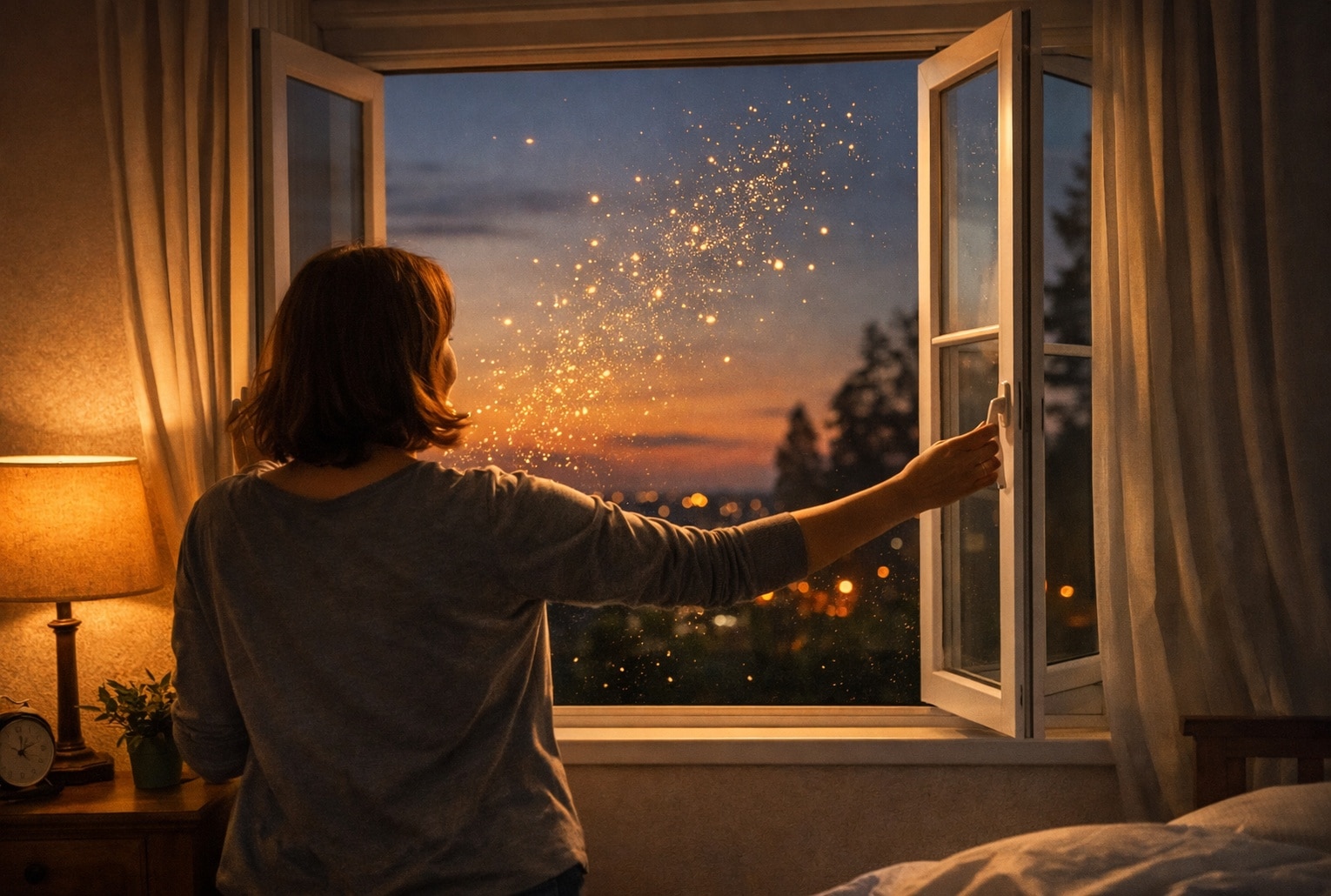 Ouvrir ses fenêtres en avril au bon horaire pour limiter l’exposition aux pollens