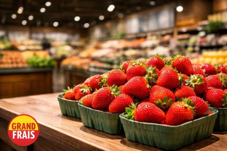Grand Frais : fraises rappelées vendues en magasin