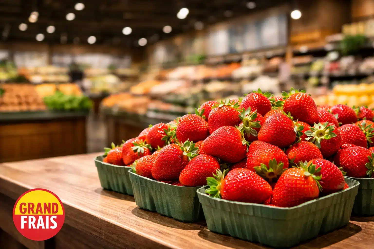 Grand Frais : fraises rappelées vendues en magasin
