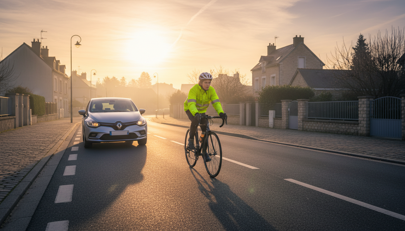 Illustration - changement d'heure accidents sécurité routière