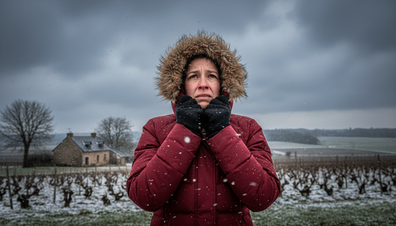 Illustration - changement température France