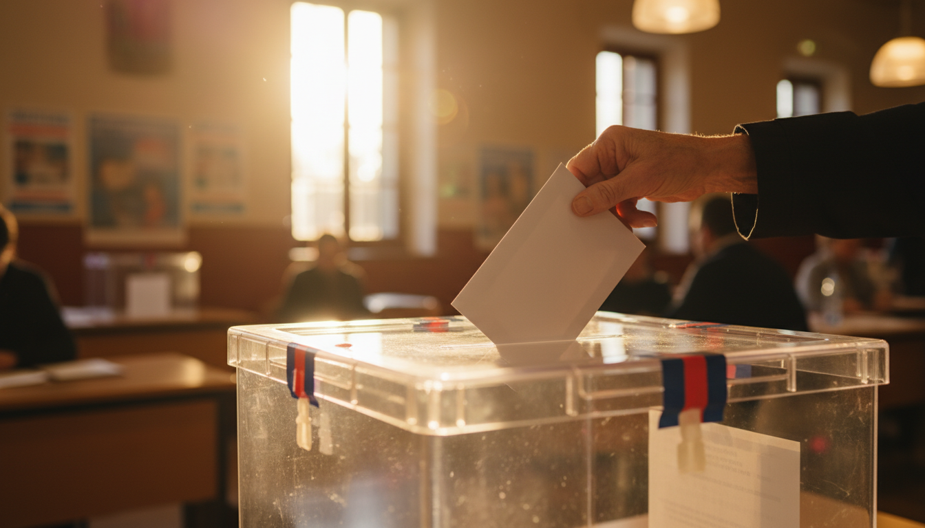 Illustration - décès bureau de vote municipales 2026