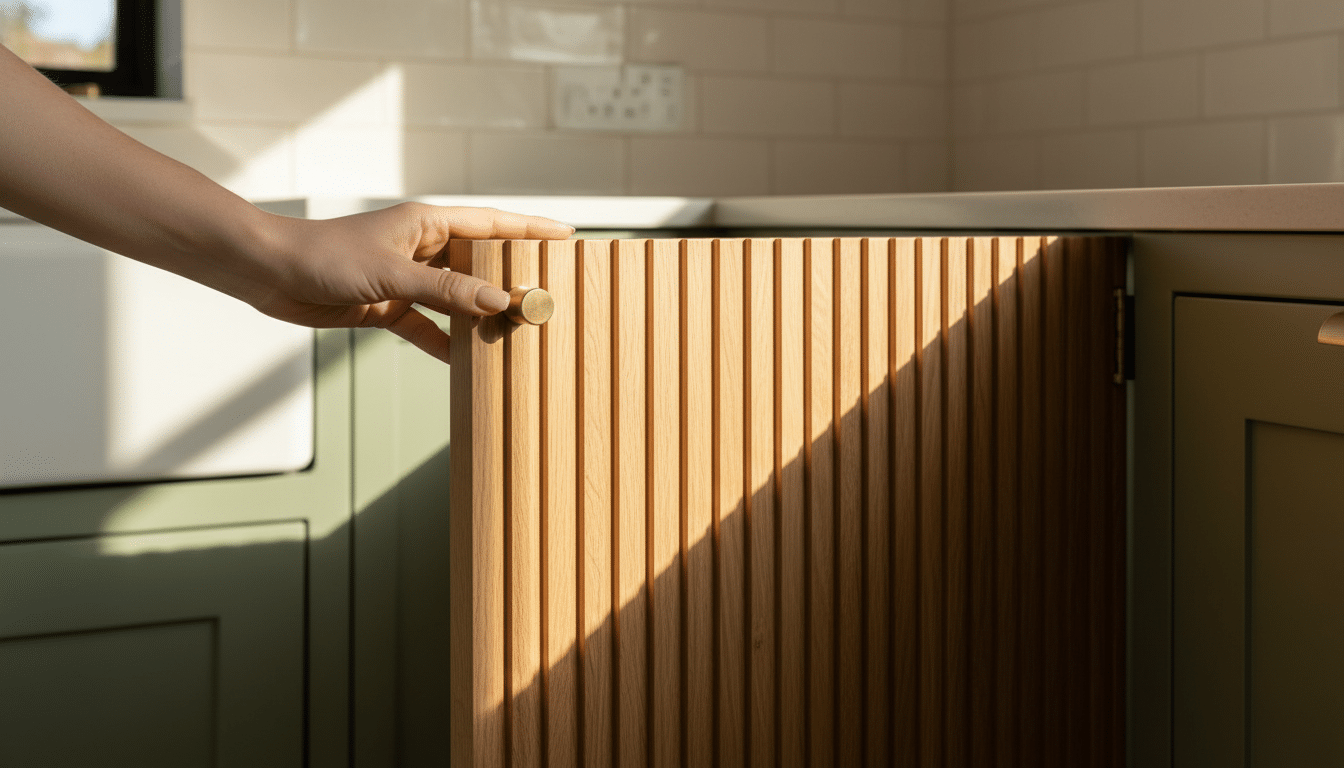 Illustration - étagères ouvertes cuisine tendance 2026