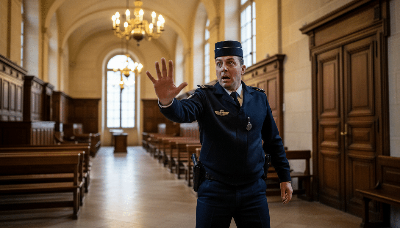 Illustration - évasion tribunal Tarbes militaire