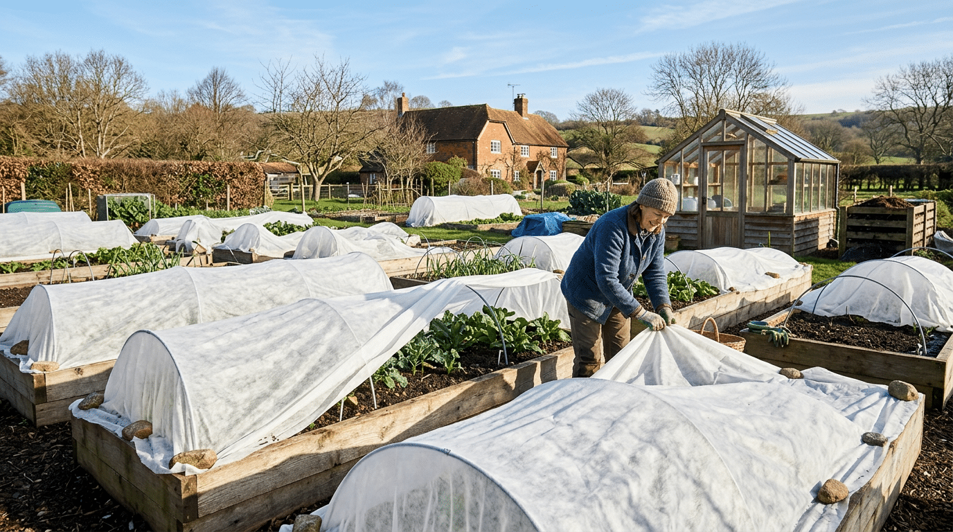 Illustration - faux printemps jardinage