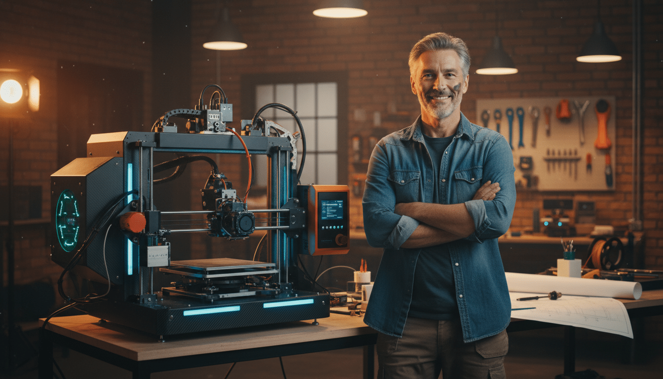 Illustration - imprimante 3D Bitcoin