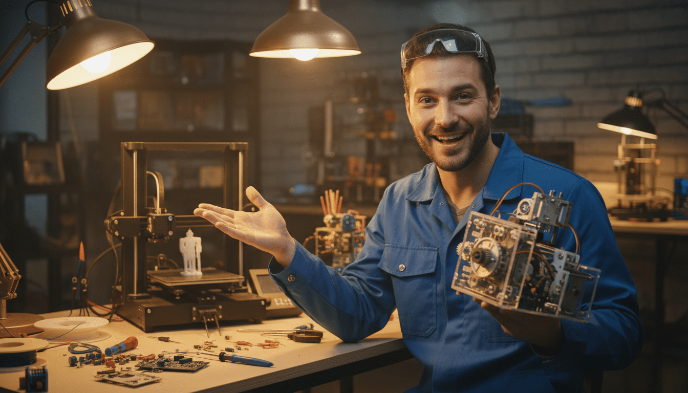 Illustration - imprimante 3D Bitcoin