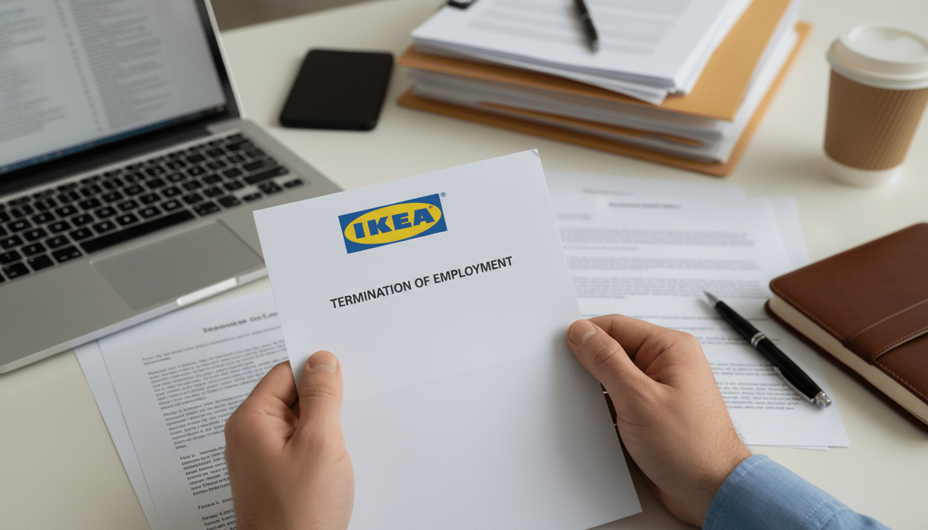 Illustration - licenciement IKEA réduction employé