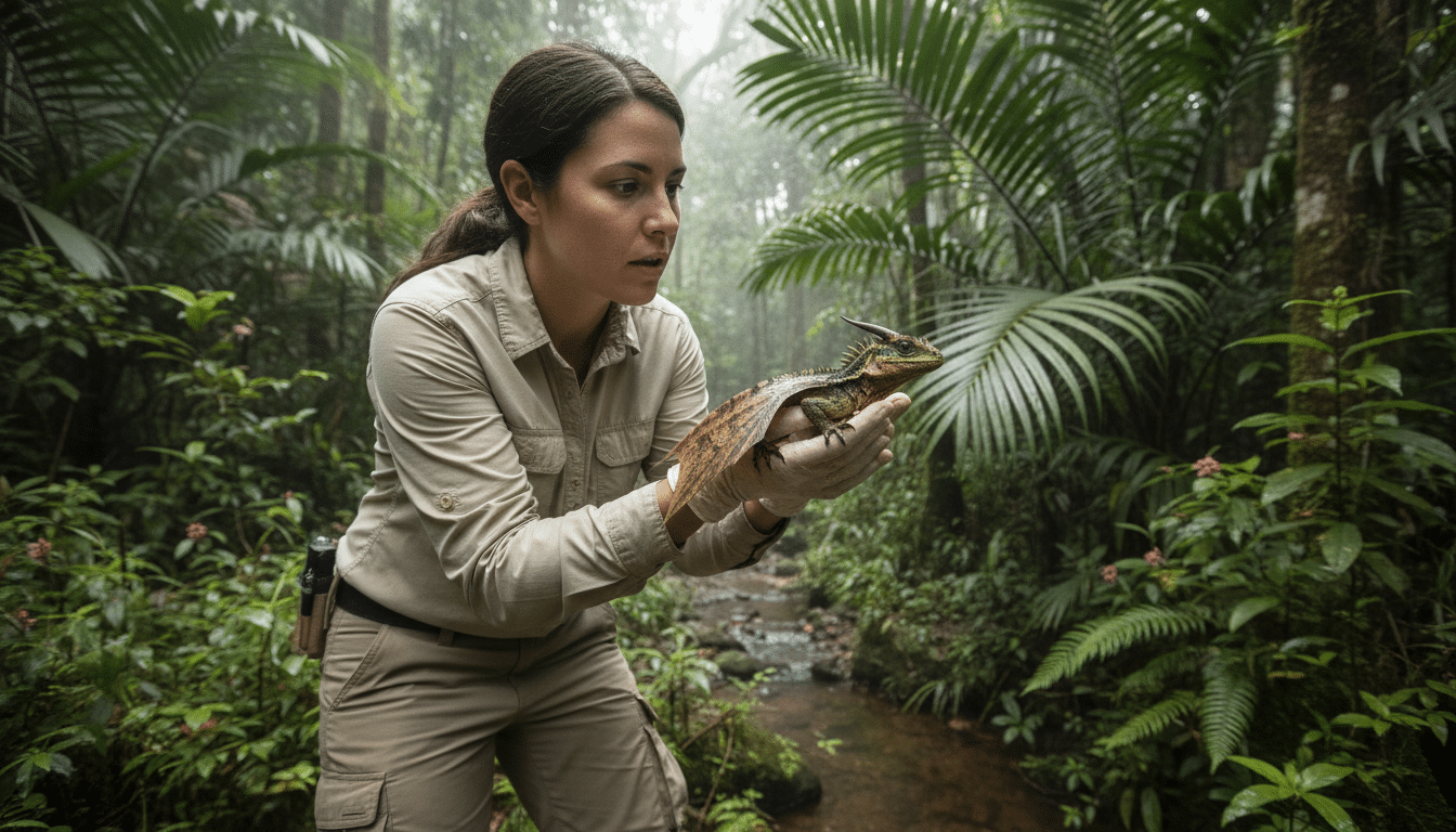 Illustration - mini-dragon Bornéo