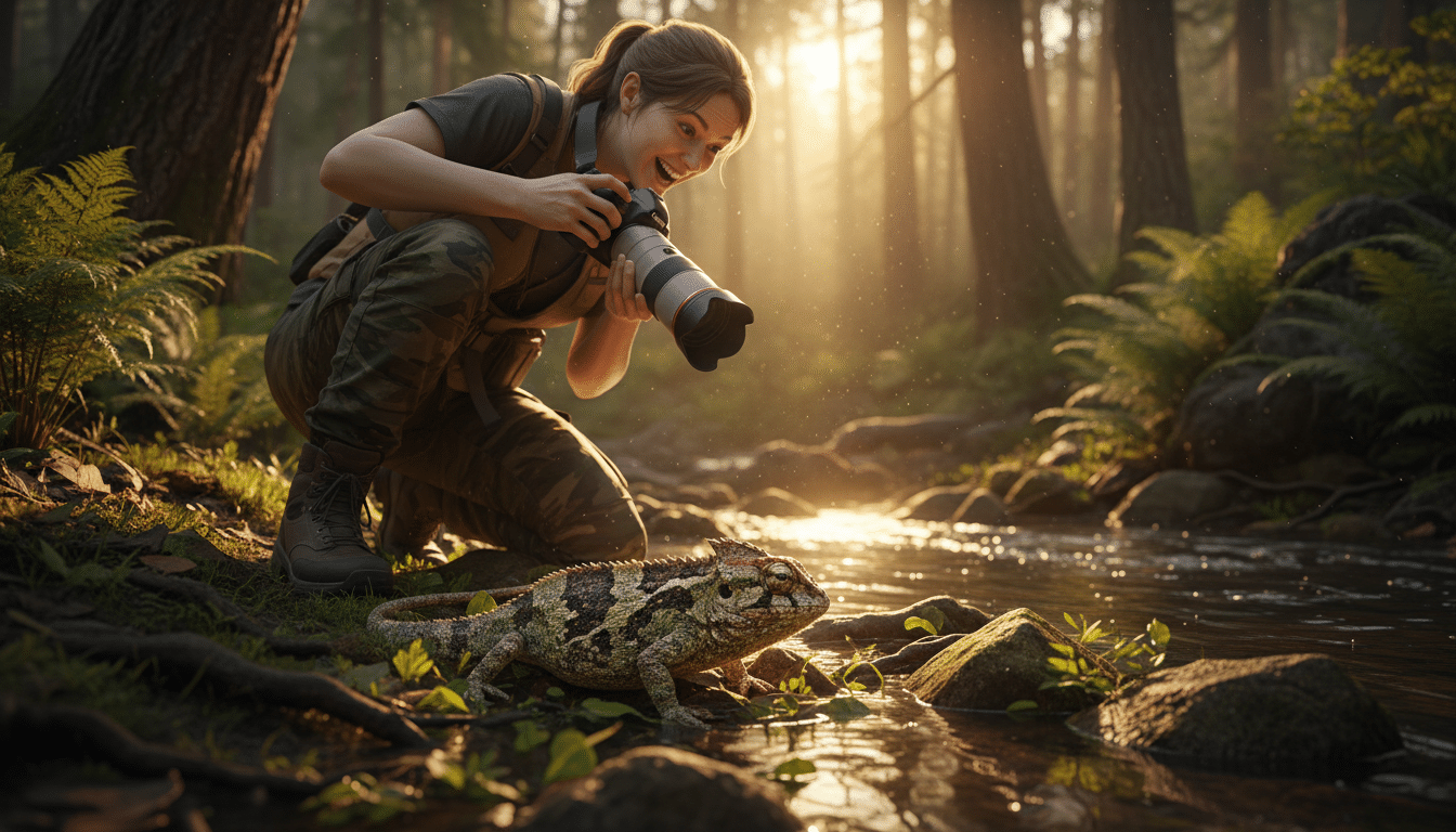 Illustration - mini-dragon Bornéo