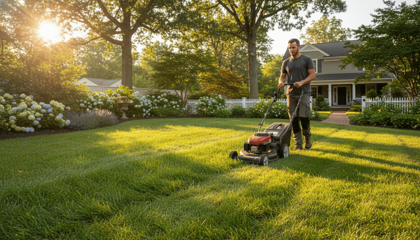 Illustration - pelouse brune arrosage