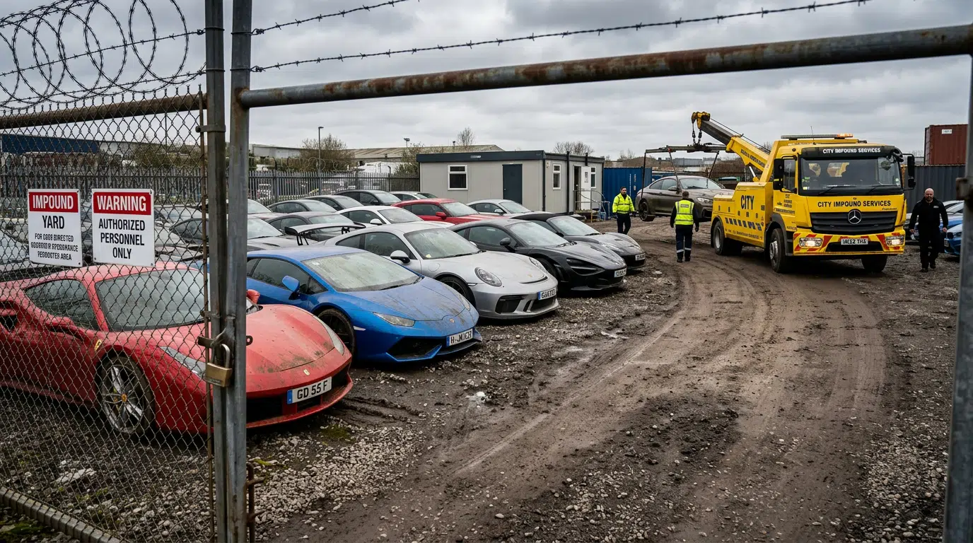 Illustration - porsche gt3 fourriere