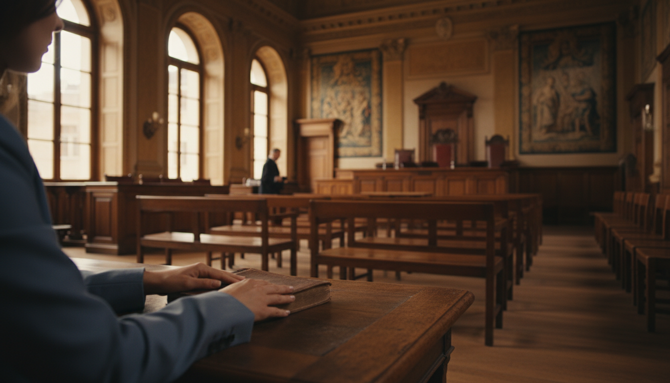 Illustration - Poupette Kenza tribunal