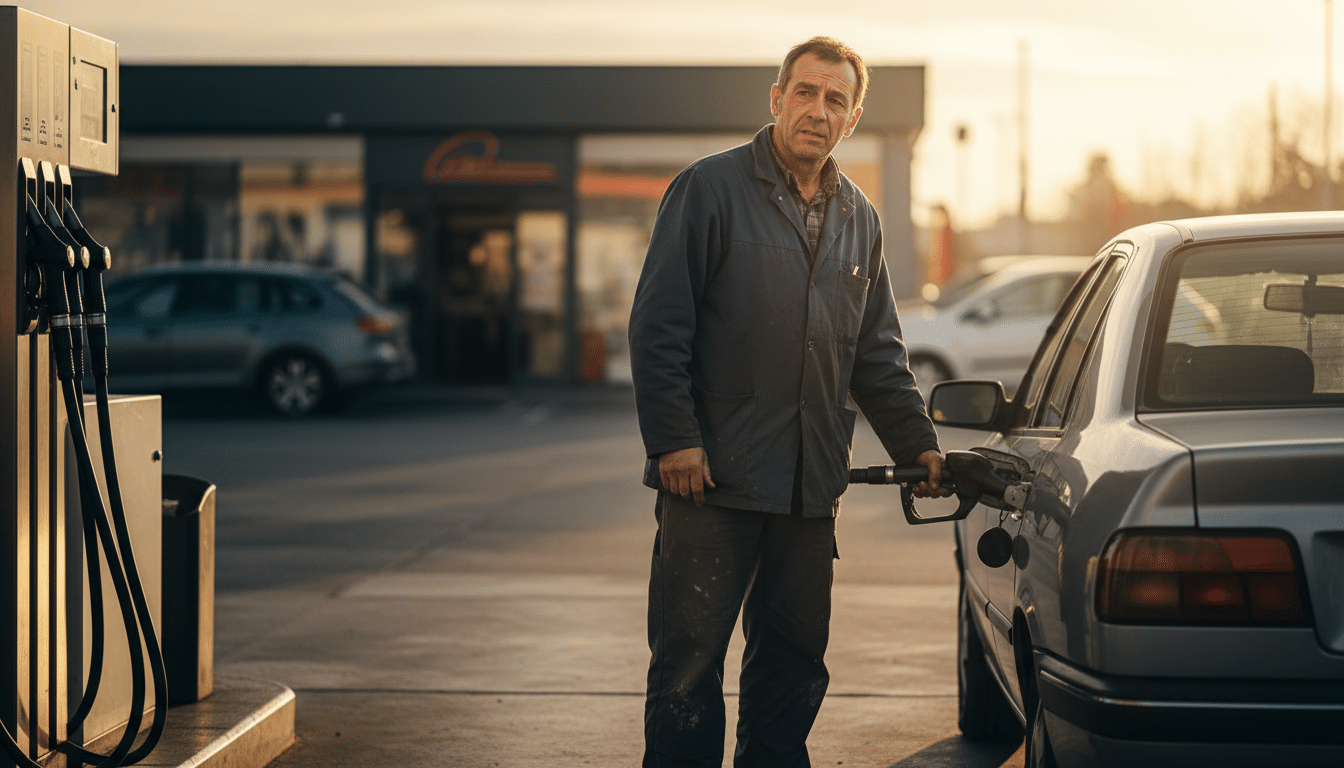 Illustration - prix carburant grands rouleurs