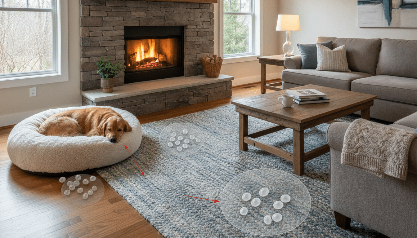 Illustration - protection antiparasitaire chien