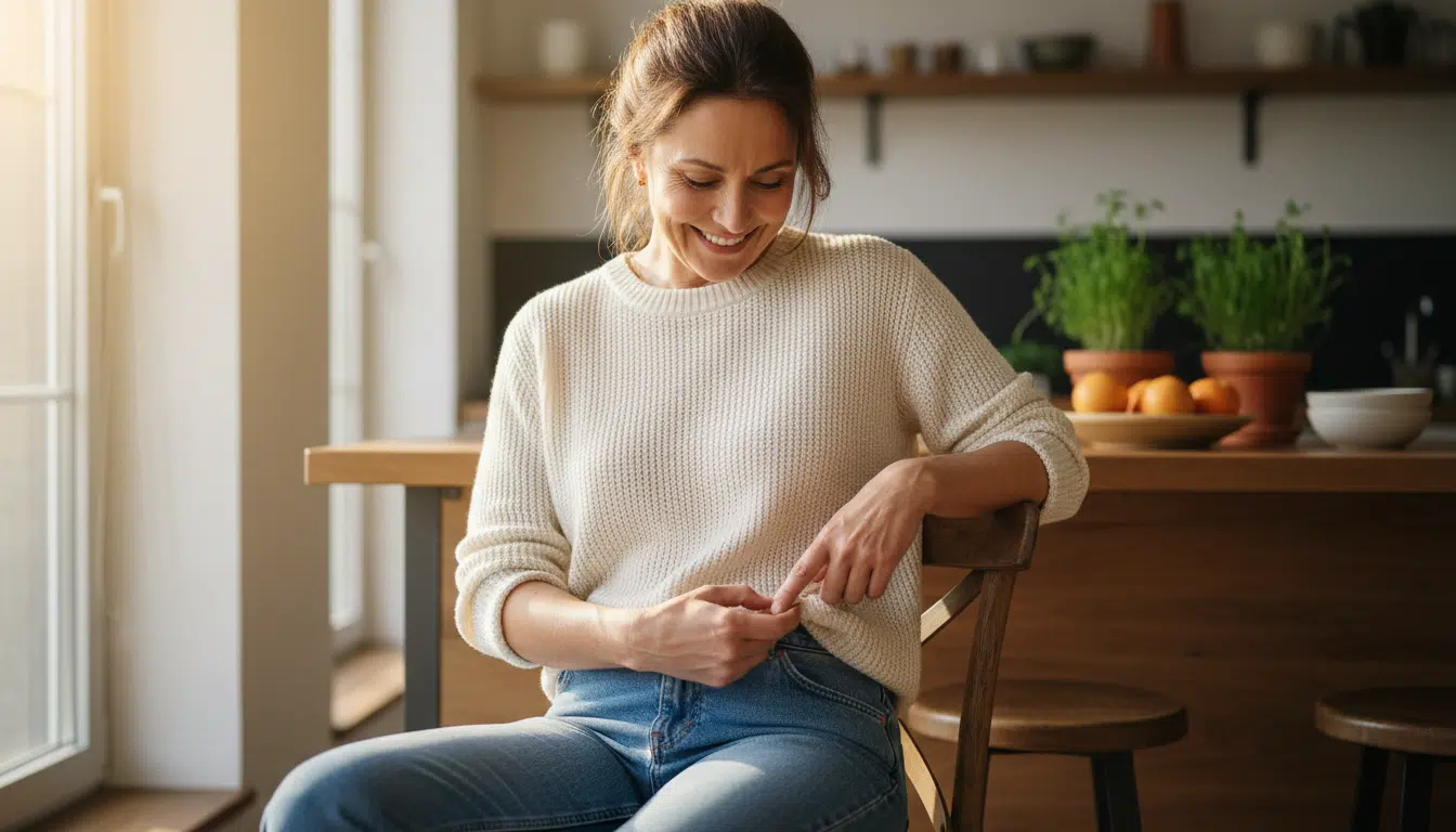Illustration - rivets en cuivre jeans