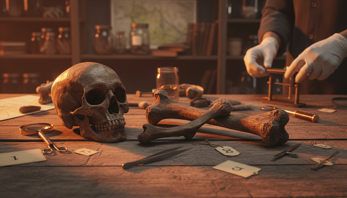 Illustration - squelettes tabac scientifiques