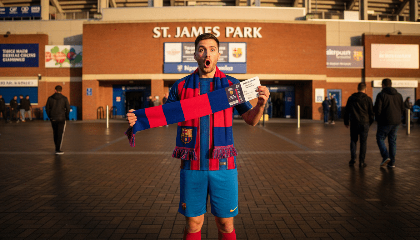 Illustration - supporter Barcelone erreur stade