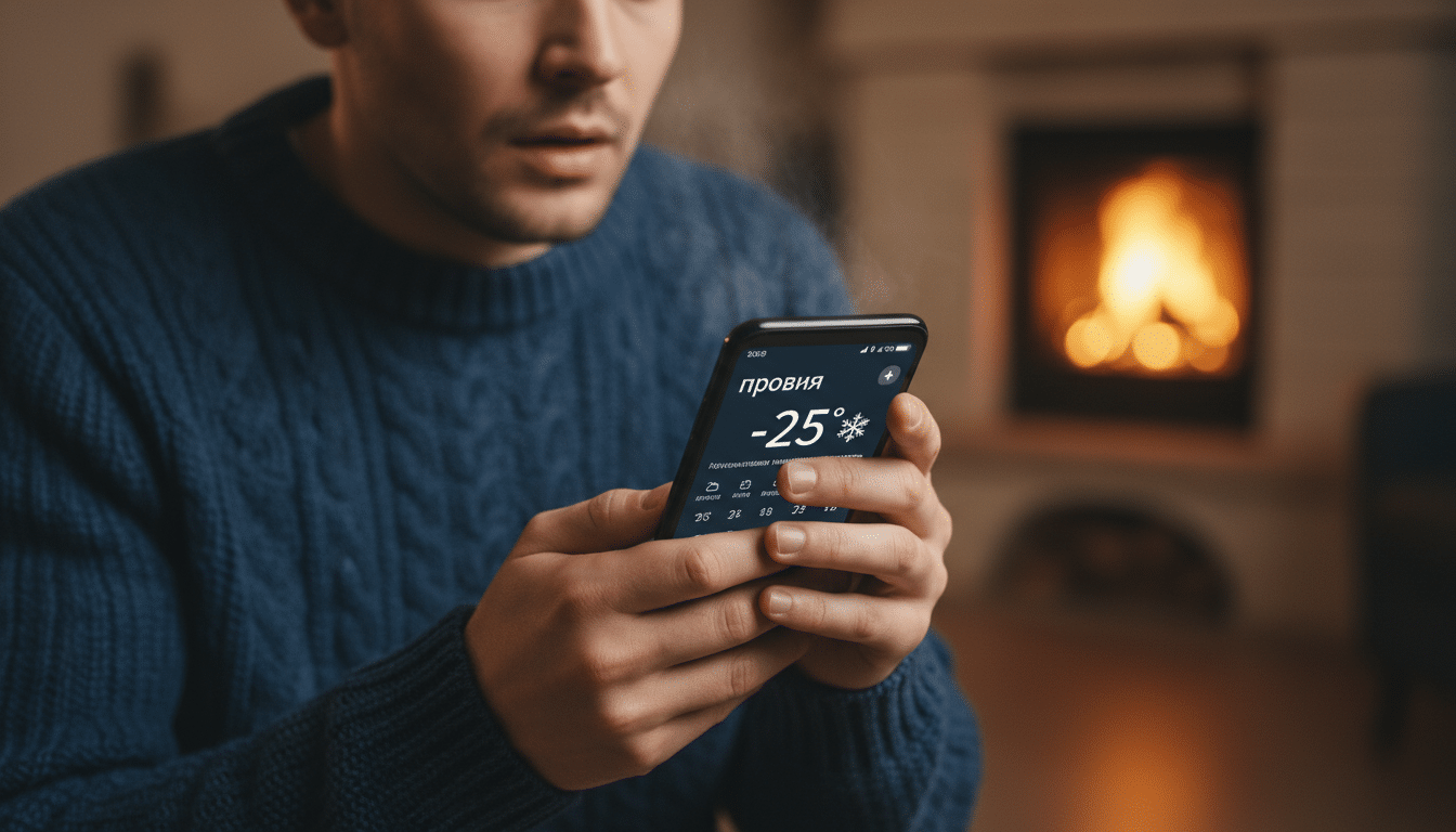 Illustration - vague de froid mars 2013