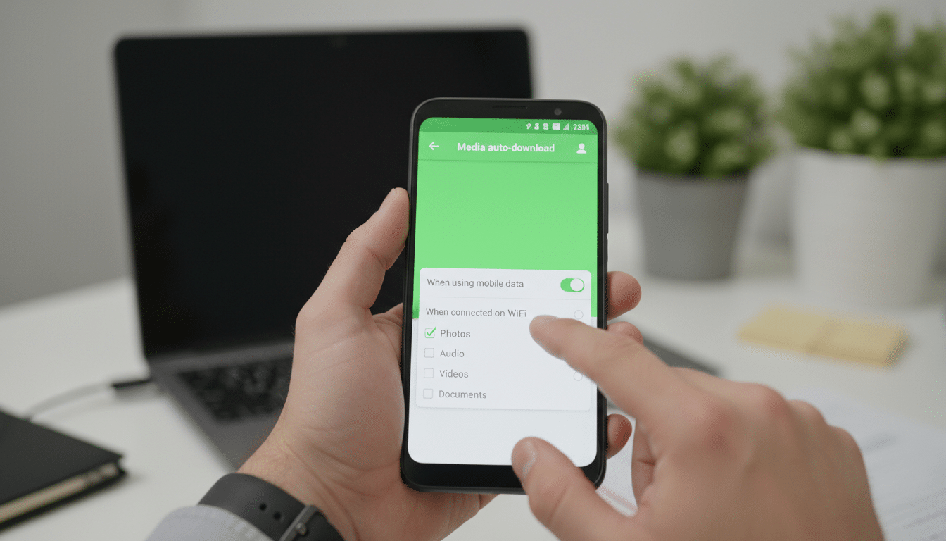 Illustration - WhatsApp sécurité