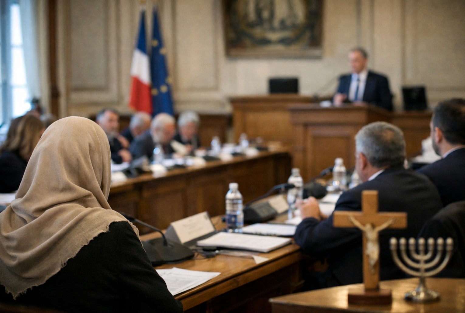 Conseil municipal et signes religieux : une image sobre autour du débat sur la laïcité