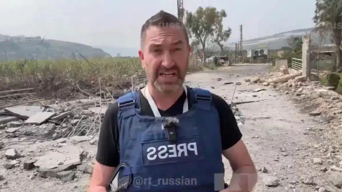 Journalistes russes visés par un missile israélien