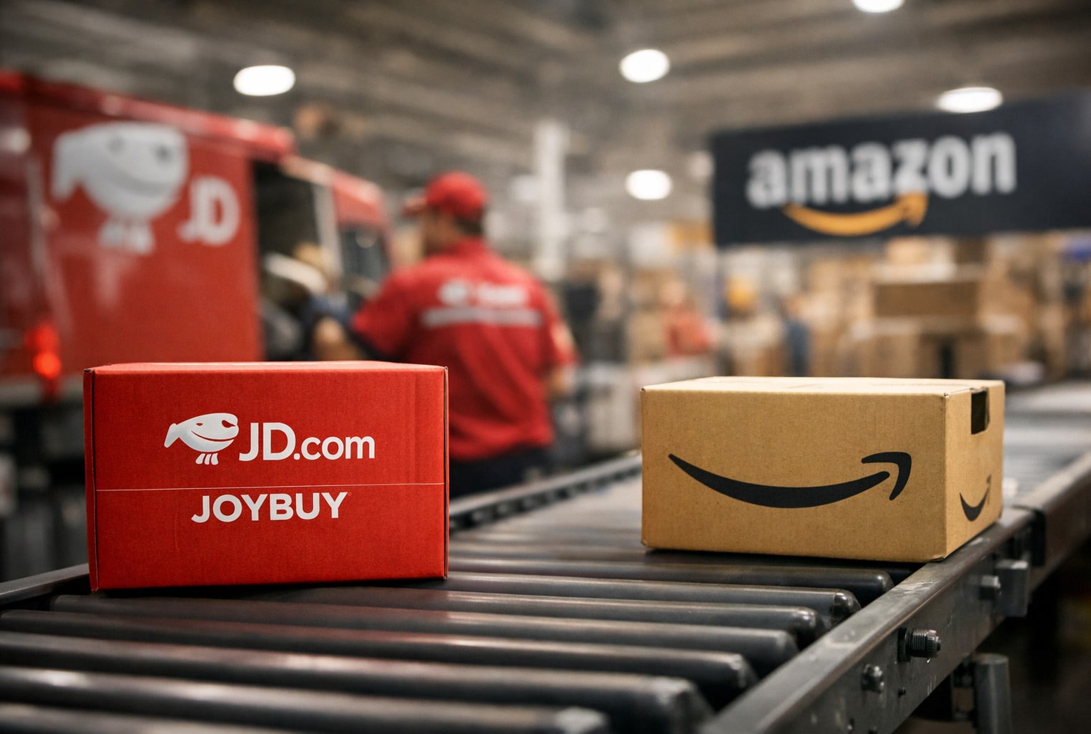 Joybuy en France face à Amazon, une bataille logistique qui s’accélère