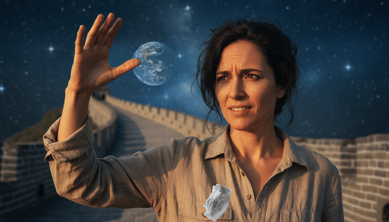 La muraille de Chine est visible depuis l'espace : tout le monde y croit, pourtant...