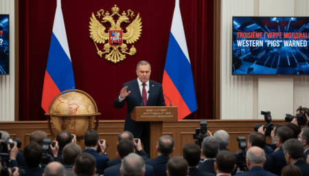 La Russie s'exprime sur une troisième guerre mondiale imminente et avertit les « porcs » occidentaux