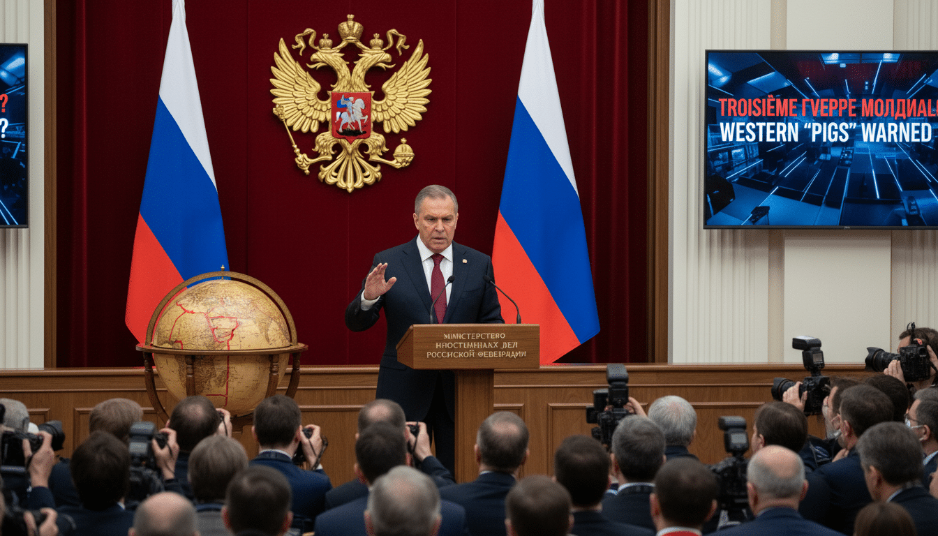 La Russie s'exprime sur une troisième guerre mondiale imminente et avertit les « porcs » occidentaux