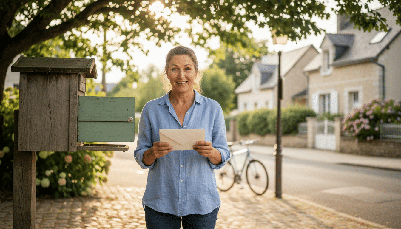 Foyer français recevant le chèque énergie de 153 euros