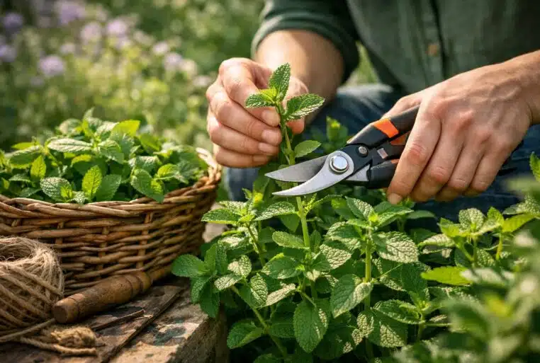 Quand et comment bien tailler la menthe pour favoriser une repousse dense et régulière