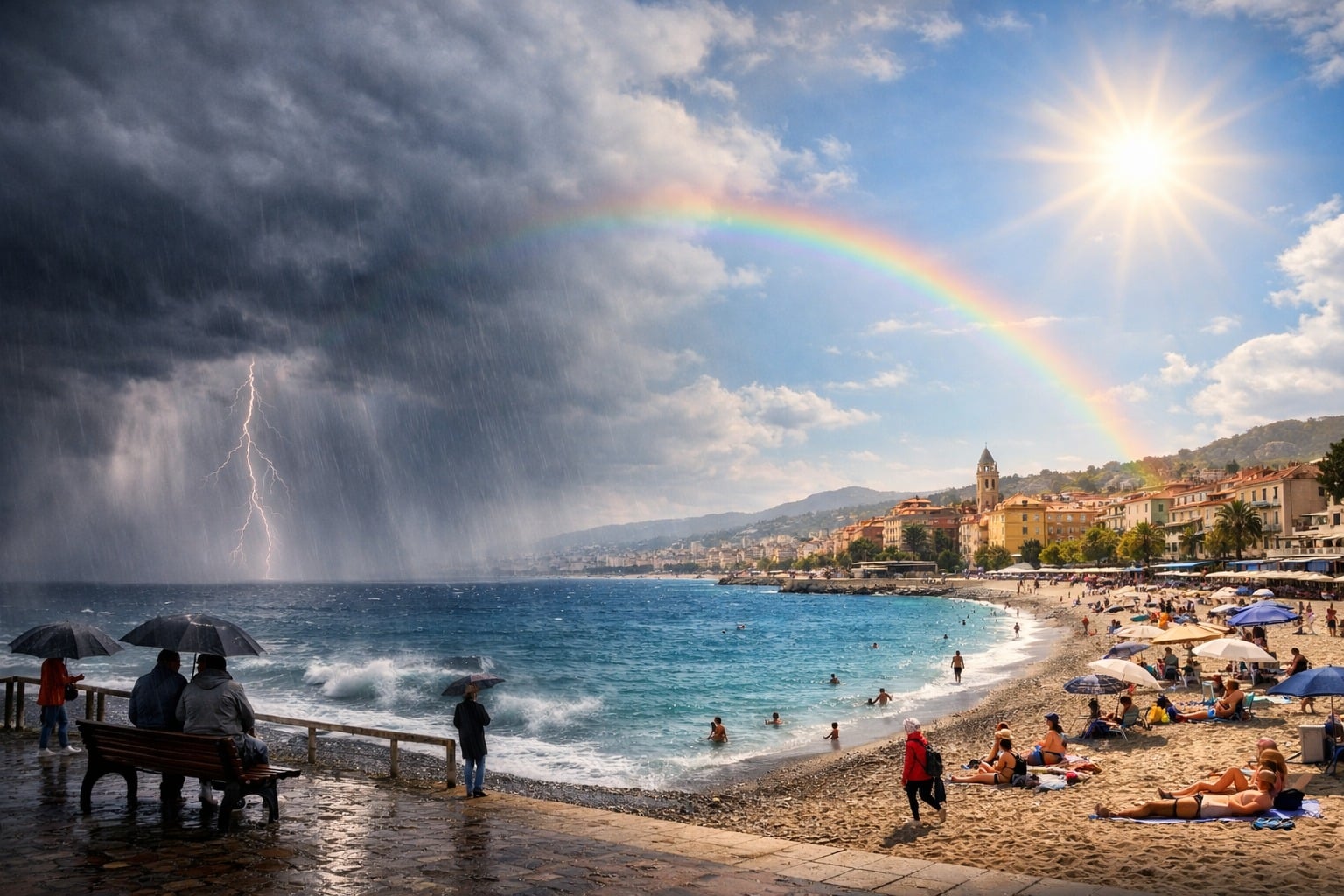 Météo de la semaine en France entre pluie de début de semaine et retour durable du soleil