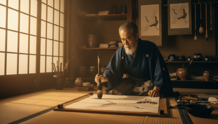 Selon les experts japonais, cette technique ancestrale divise par deux le temps de peinture sans ruban adhésif