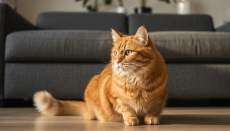 Son chat fixe le canapé en silence pendant une semaine : ce qu'elle découvre à l'intérieur lui coupe le souffle
