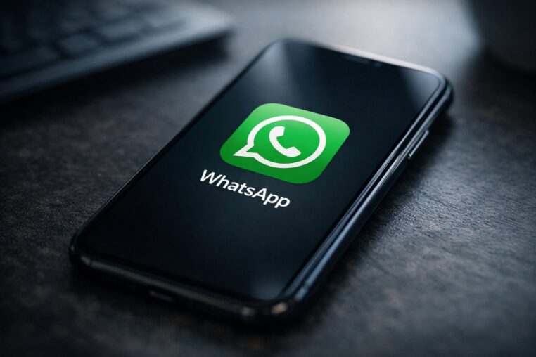Fonction publique et WhatsApp sur un téléphone utilisé comme canal de communication