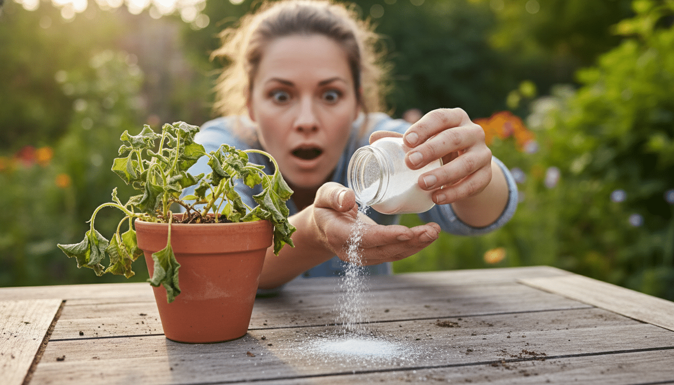 Tout le monde en met au jardin, pas moi : ce que j'ai découvert sur mes plantes m'a choquée