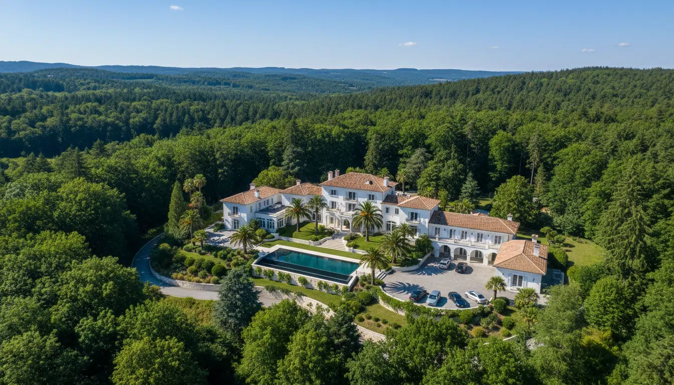 Villa de luxe de style californien dans les Vosges