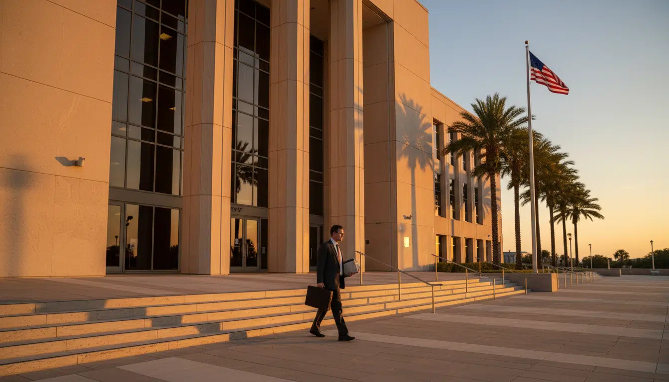 Tribunal fédéral de Floride où se tient le procès Bugatti