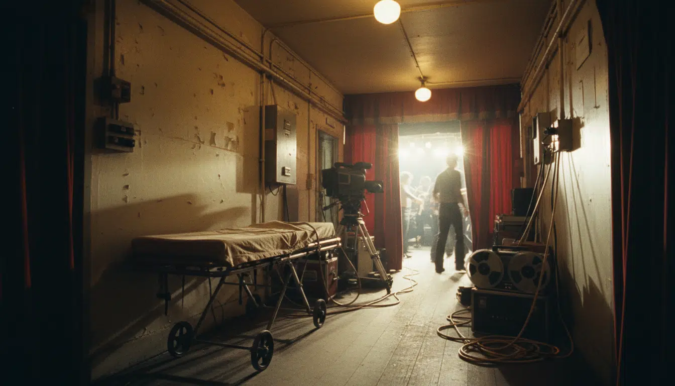 Coulisses d'un théâtre londonien en 1984